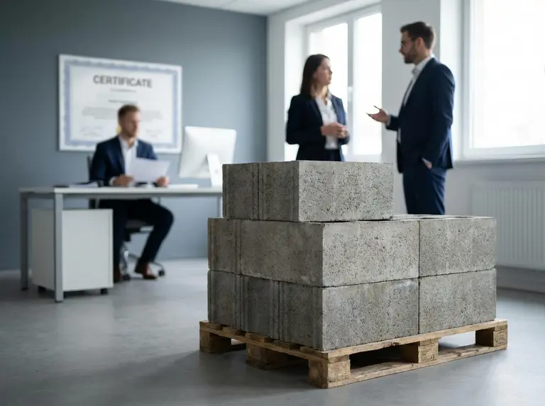 Сертификат на блоки ФБС